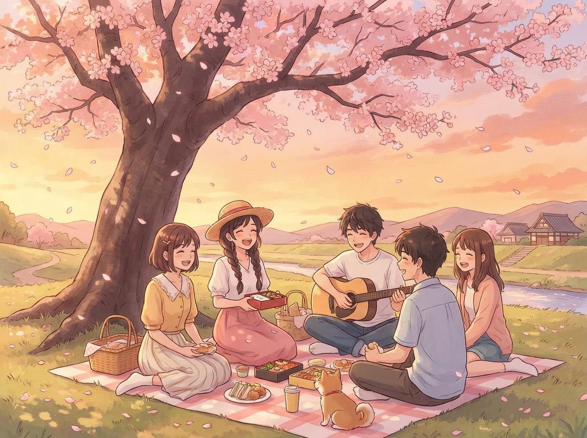 抖阴-春日野餐记